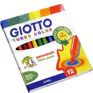 PASTELLI GIOTTO FILA TURBO X 12 PZ.